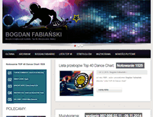 Tablet Screenshot of fabianski.com.pl